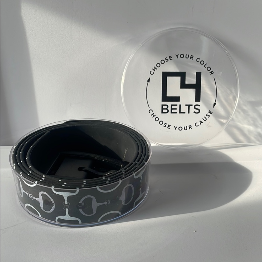 Women's Black and Gray Belt